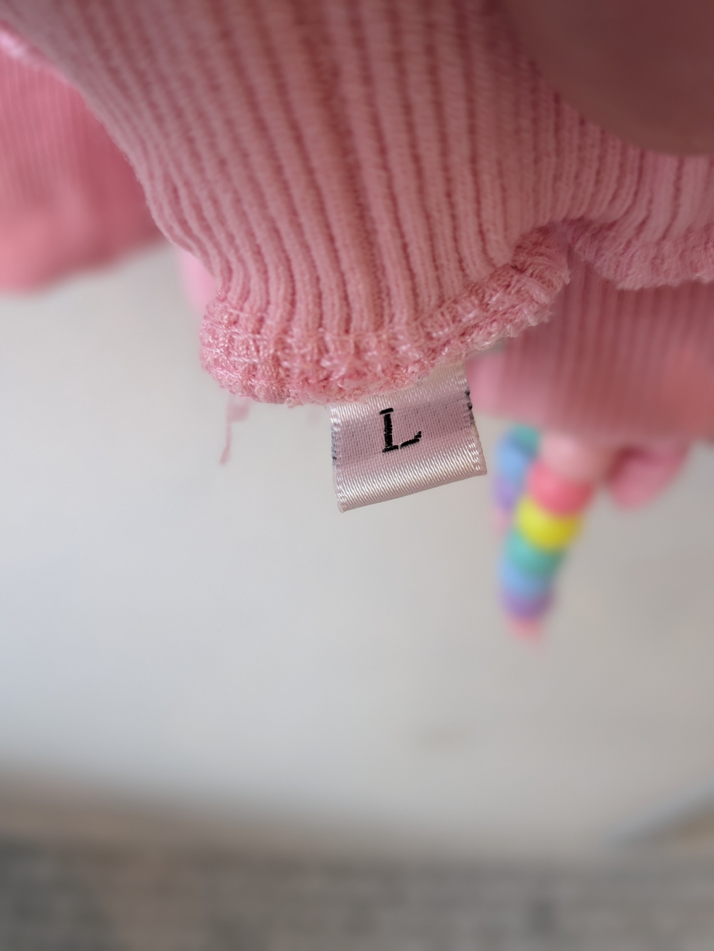 Women's Lola + The Boys Pink Heart-Print Track Pants & Sweatshirt Set L - Picture 9 of 11